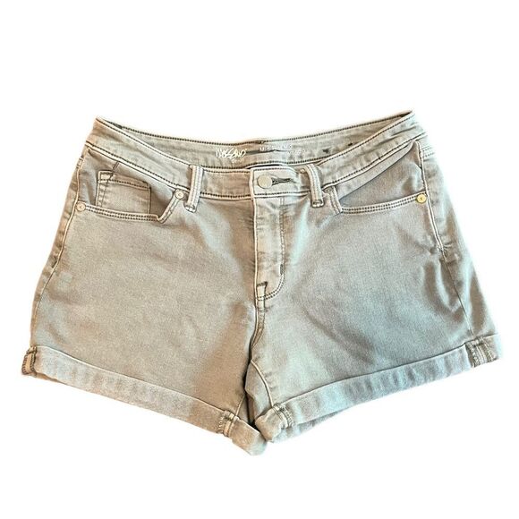 Mossimo Jean Shorts 8/29 Mid Rise Midi Casual Shorts Super Stretch - Picture 1 of 12